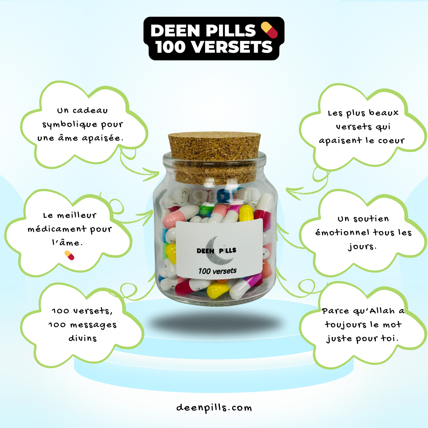 Deen Pills - 100 Versets